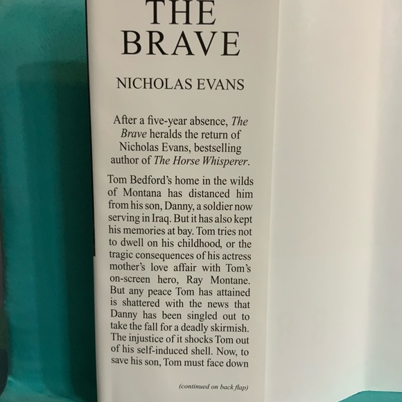 The Brave by Nicholas Evans - Hardback Book - Author of The Horse Whisperer - Picture 5 of 12